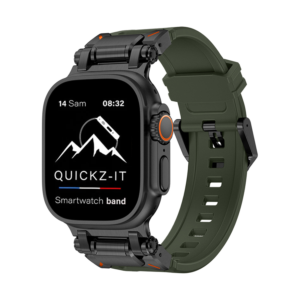 Aegis | Titanium Silicone Band