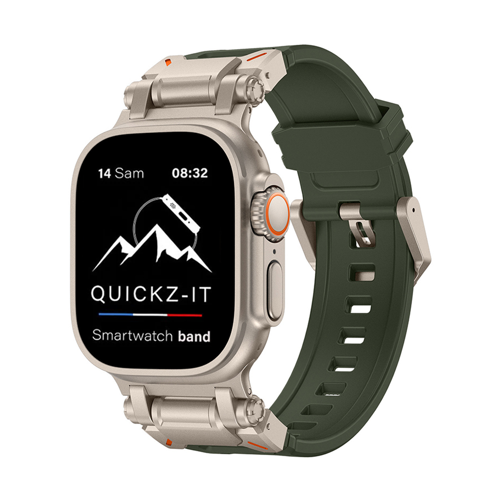 Aegis | Titanium Silicone Band