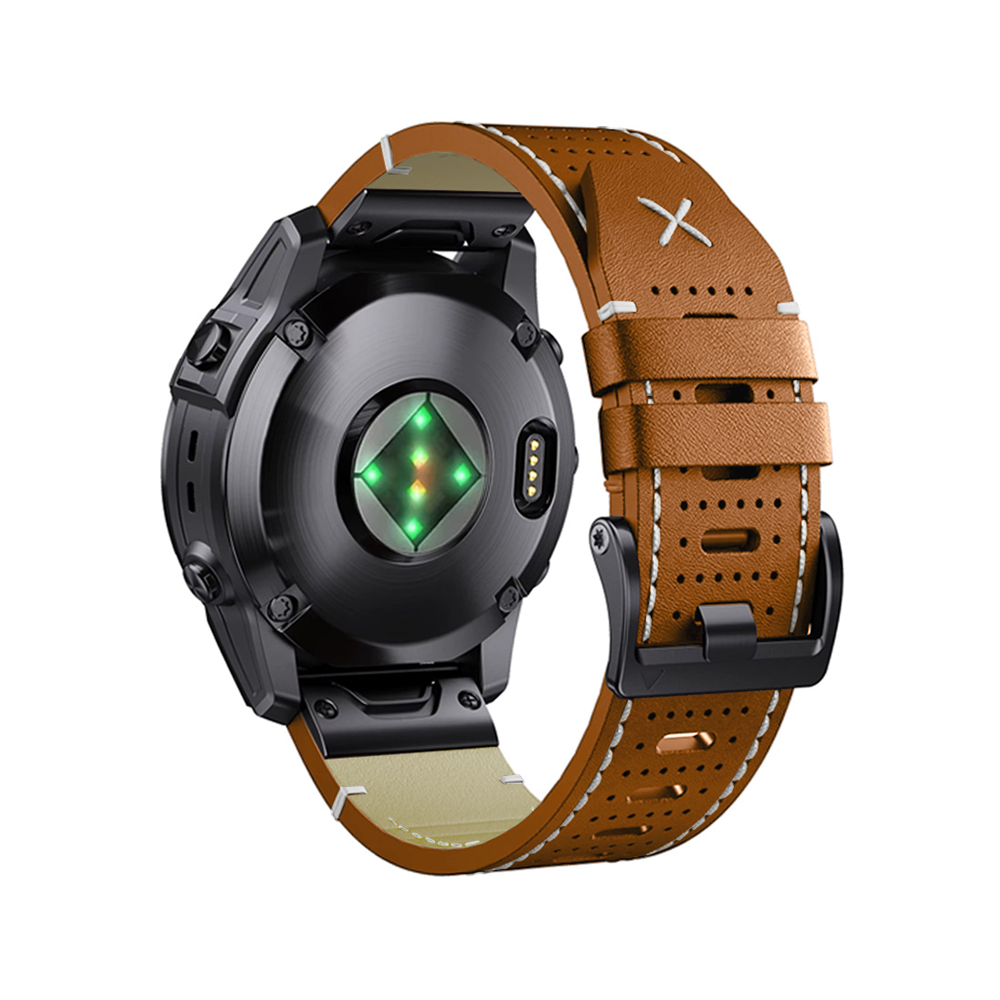 Quick-Fit Band | 26mm (Leather performance) - Black