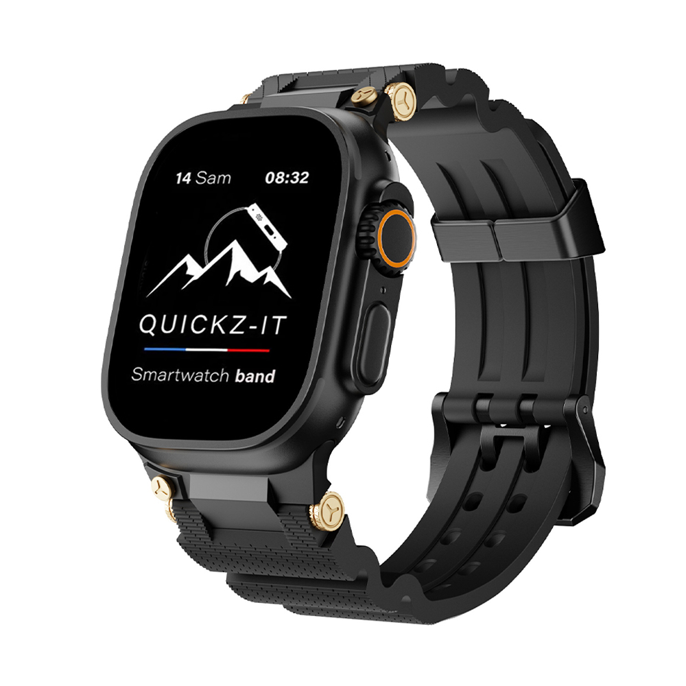 Graal | Gold-Plated Silicone Band