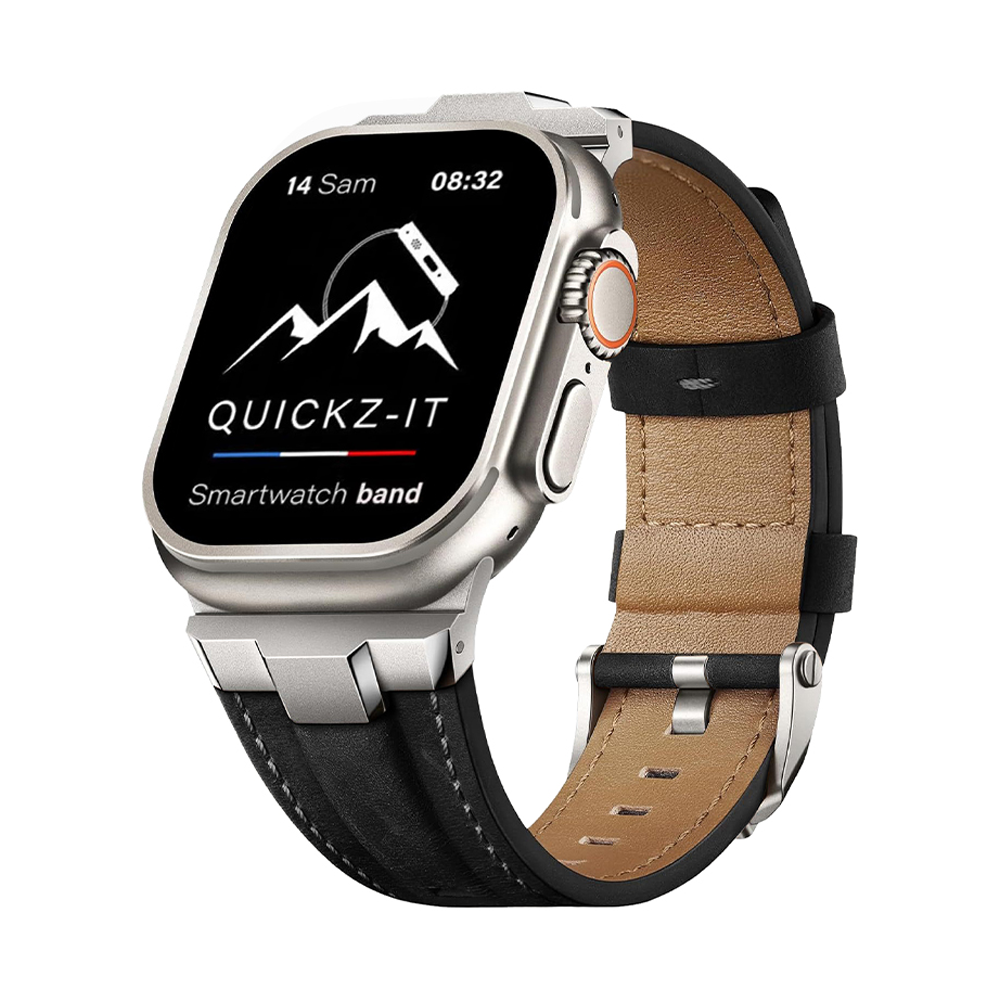 Legend | Leather & Titanium Band
