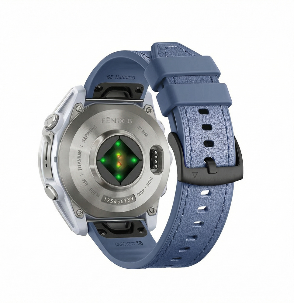 Quick-Fit Band | 20mm (Leather hybride) - 4 colors