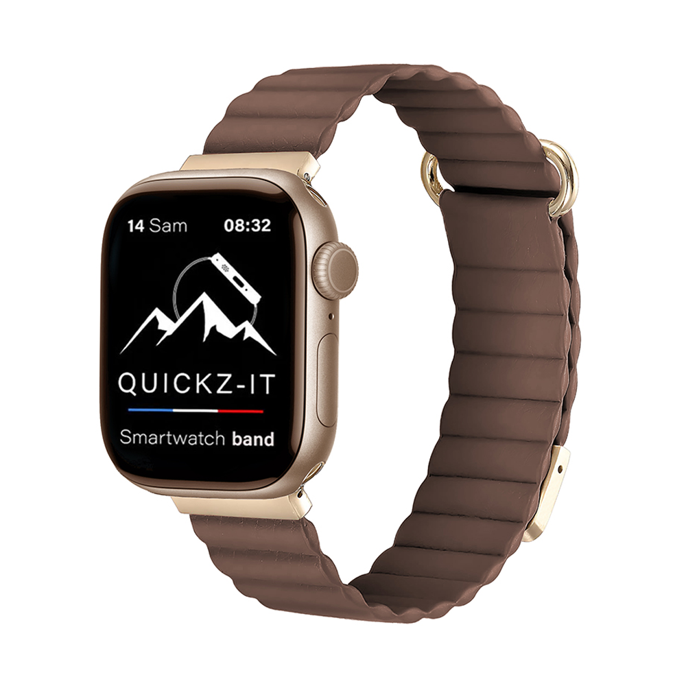 Roxa | Magnetic Leather Band