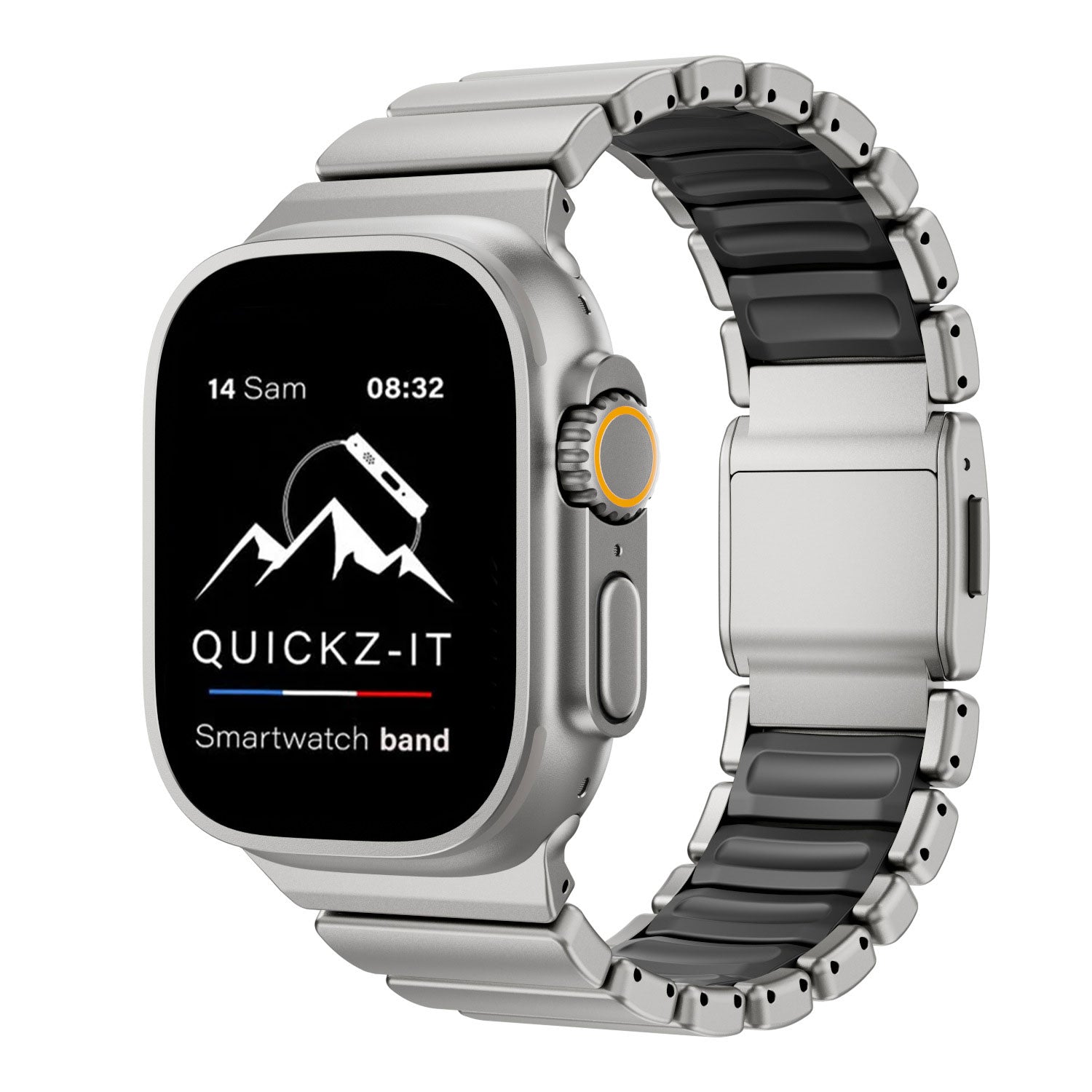 Hybrid | Sporty Stainless Steel Band