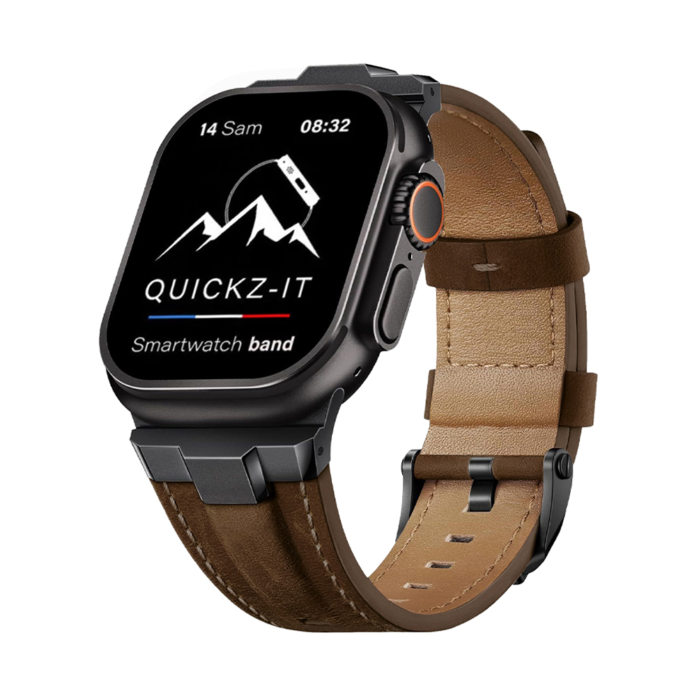 Legend | Leather & Titanium Band