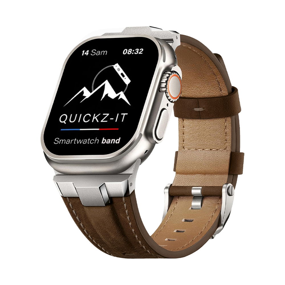 Legend | Leather & Titanium Band