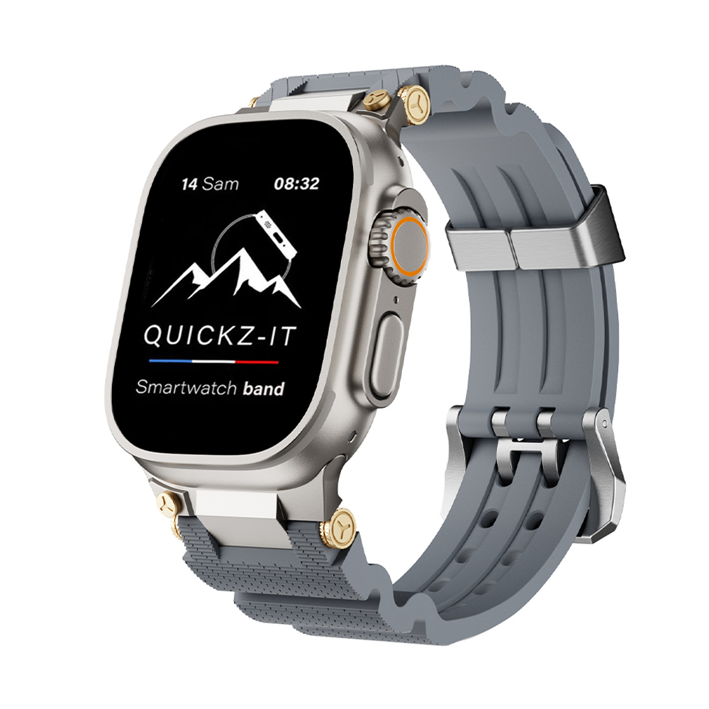 Graal | Gold-Plated Silicone Band