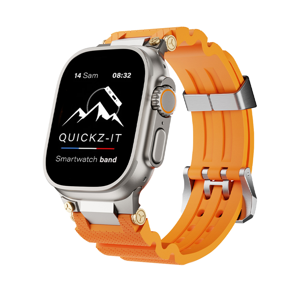 Graal | Gold-Plated Silicone Band