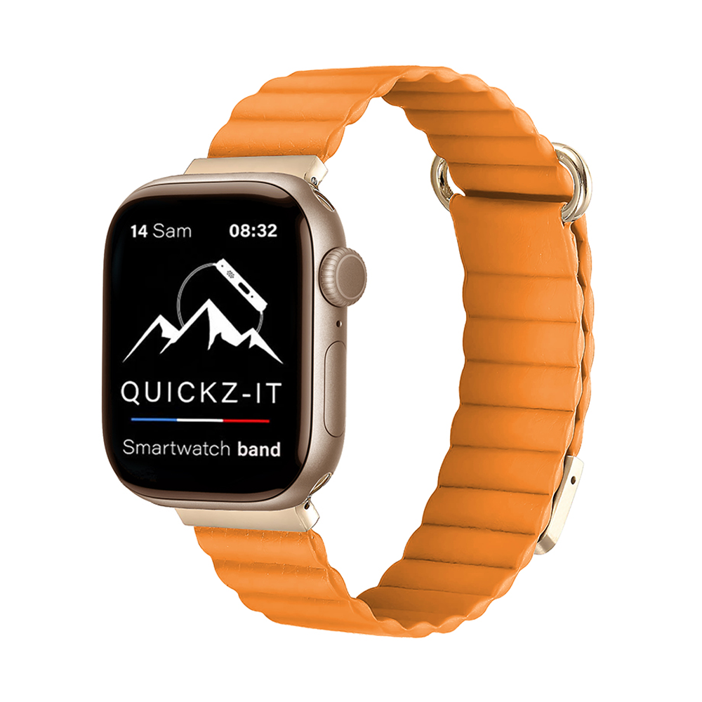 Roxa | Magnetic Leather Band