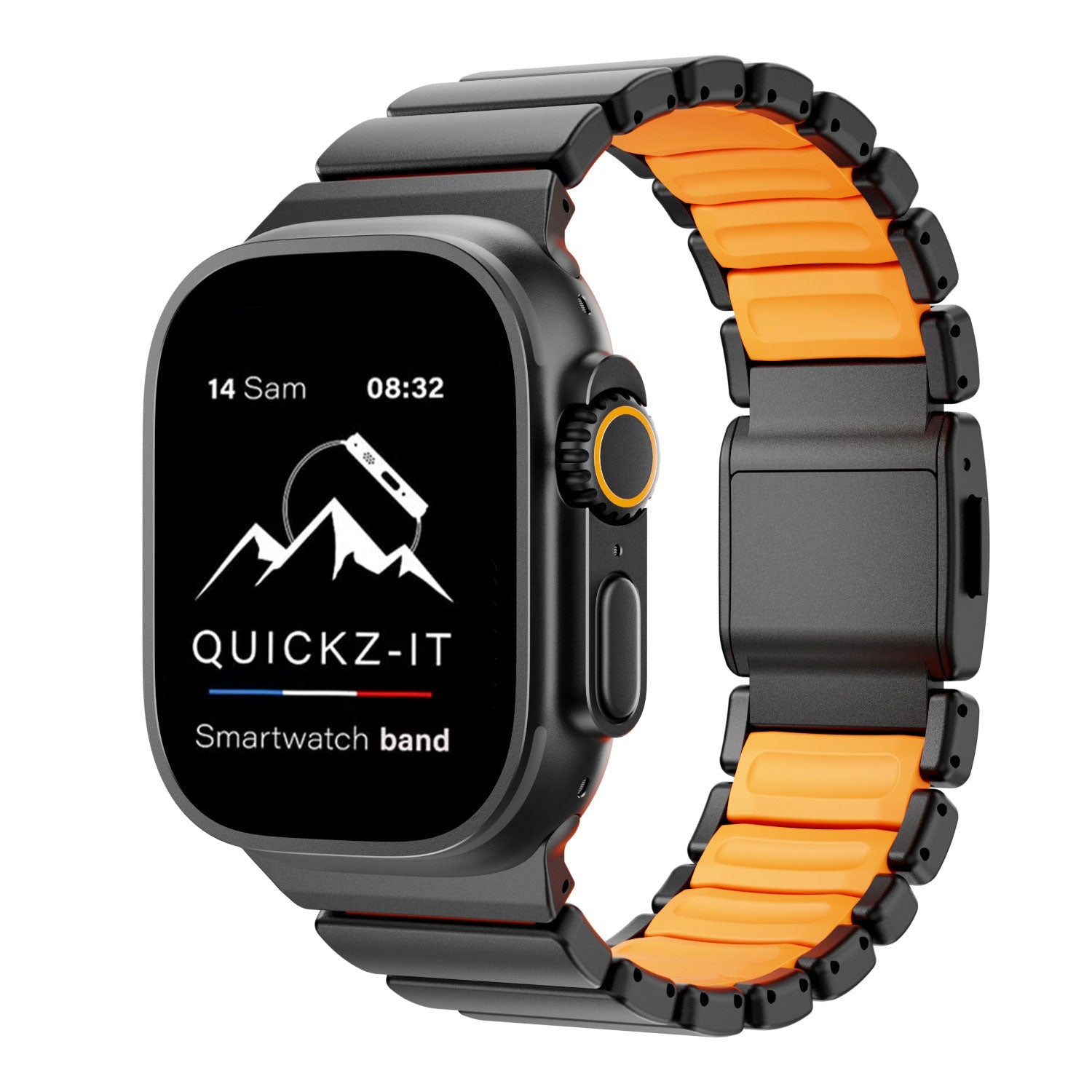 Hybrid | Sporty Stainless Steel Band