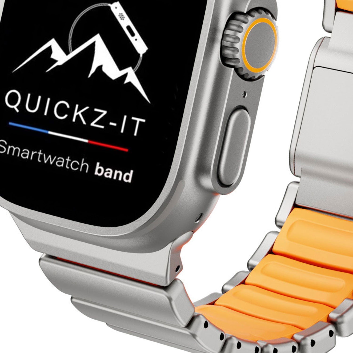 Hybrid | Sporty Stainless Steel Band