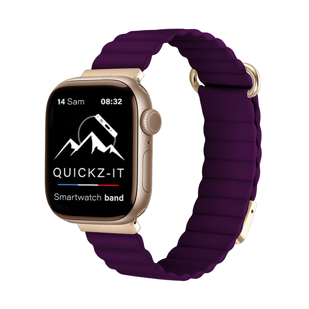 Roxa | Magnetic Leather Band