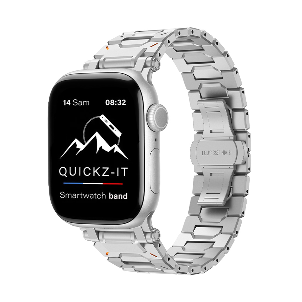 Bastion | Steel & Titanium Band
