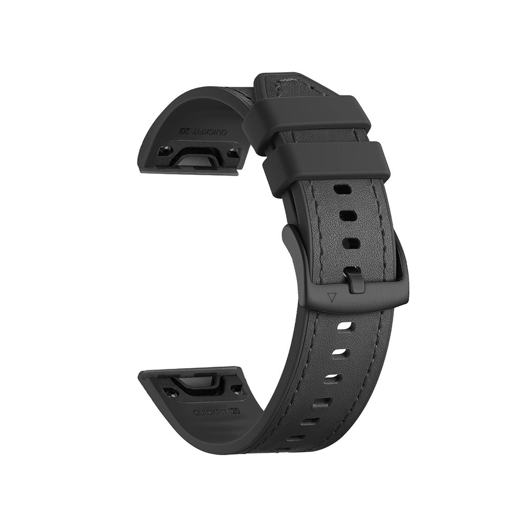 Quick-Fit Band | 20mm (Leather hybride) - 4 colors