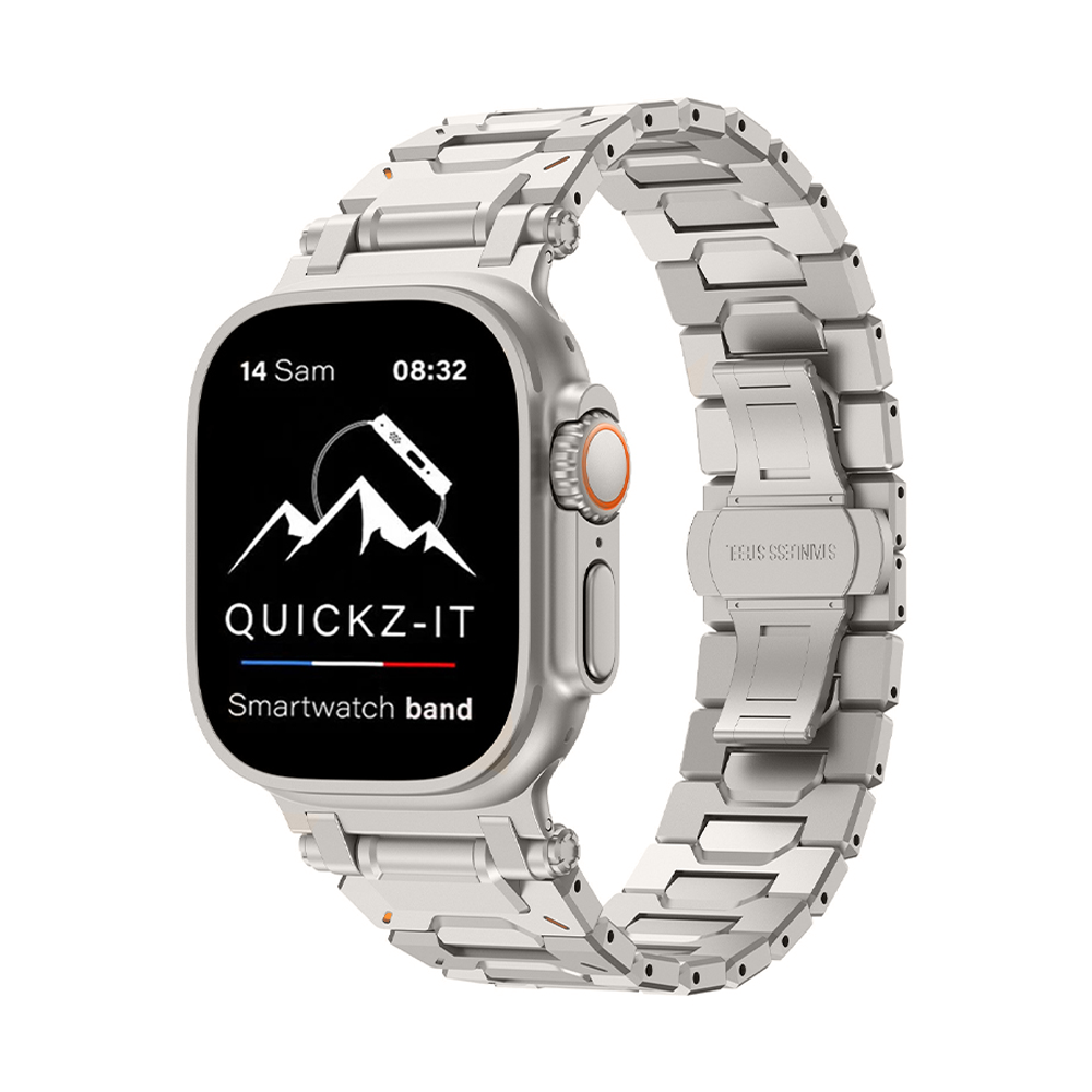 Bastion | Steel & Titanium Band