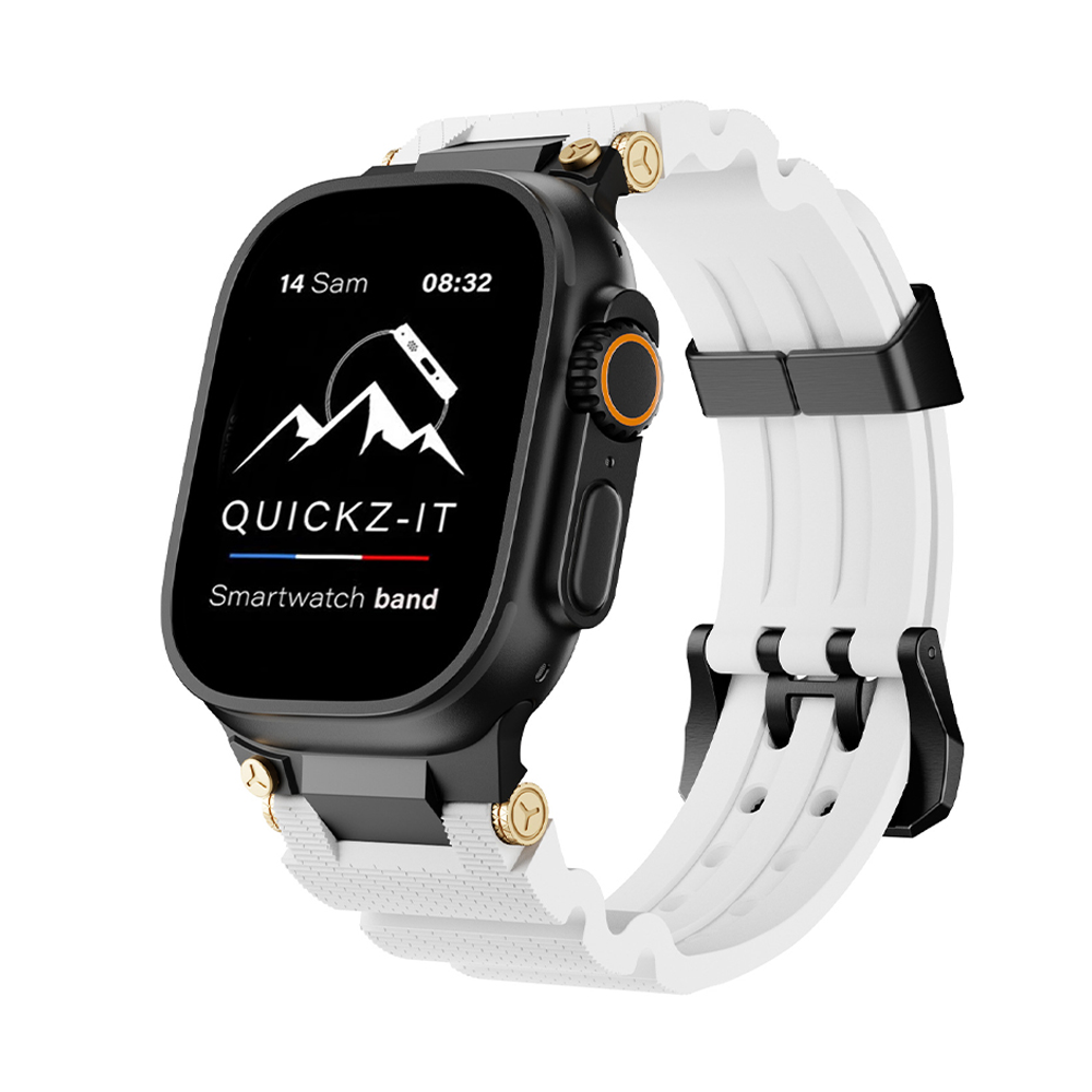 Graal | Gold-Plated Silicone Band