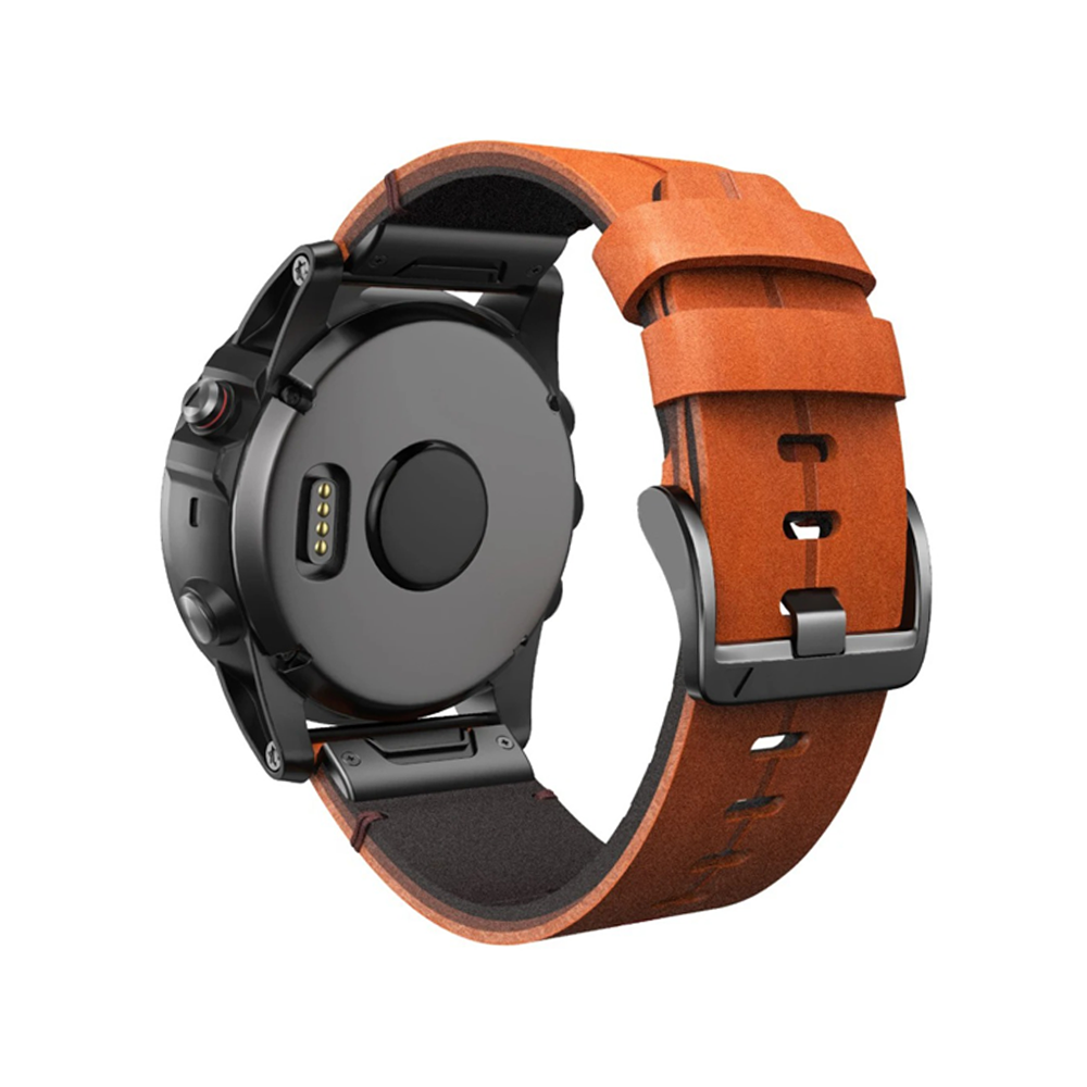 Quick-Fit Band | 26mm (Genuine Leather & Titanium) - 2 colors