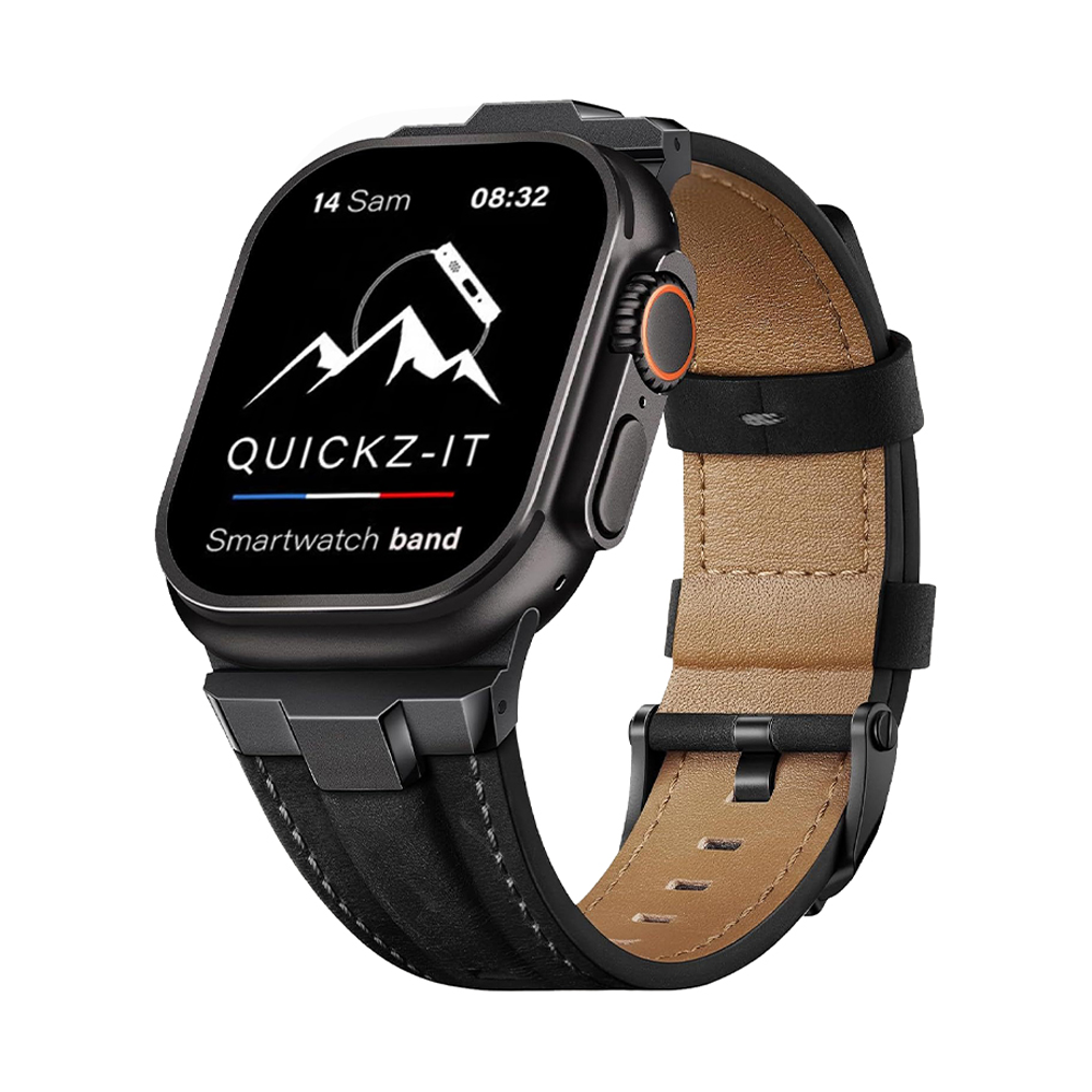 Legend | Leather & Titanium Band