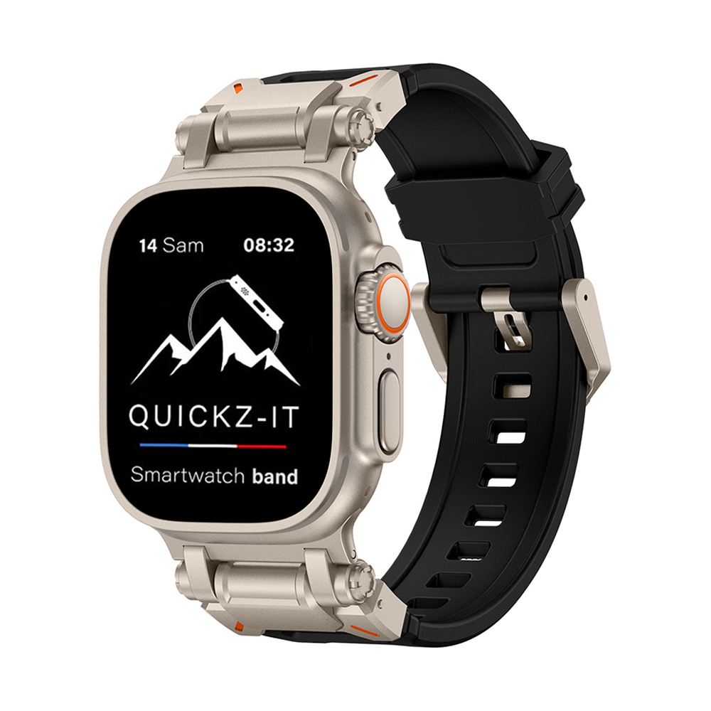 Aegis | Titanium Silicone Band