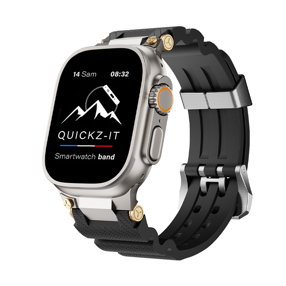 Graal | Gold-Plated Silicone Band