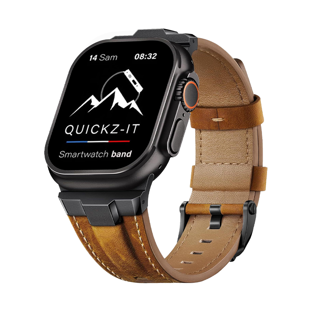 Legend | Leather & Titanium Band