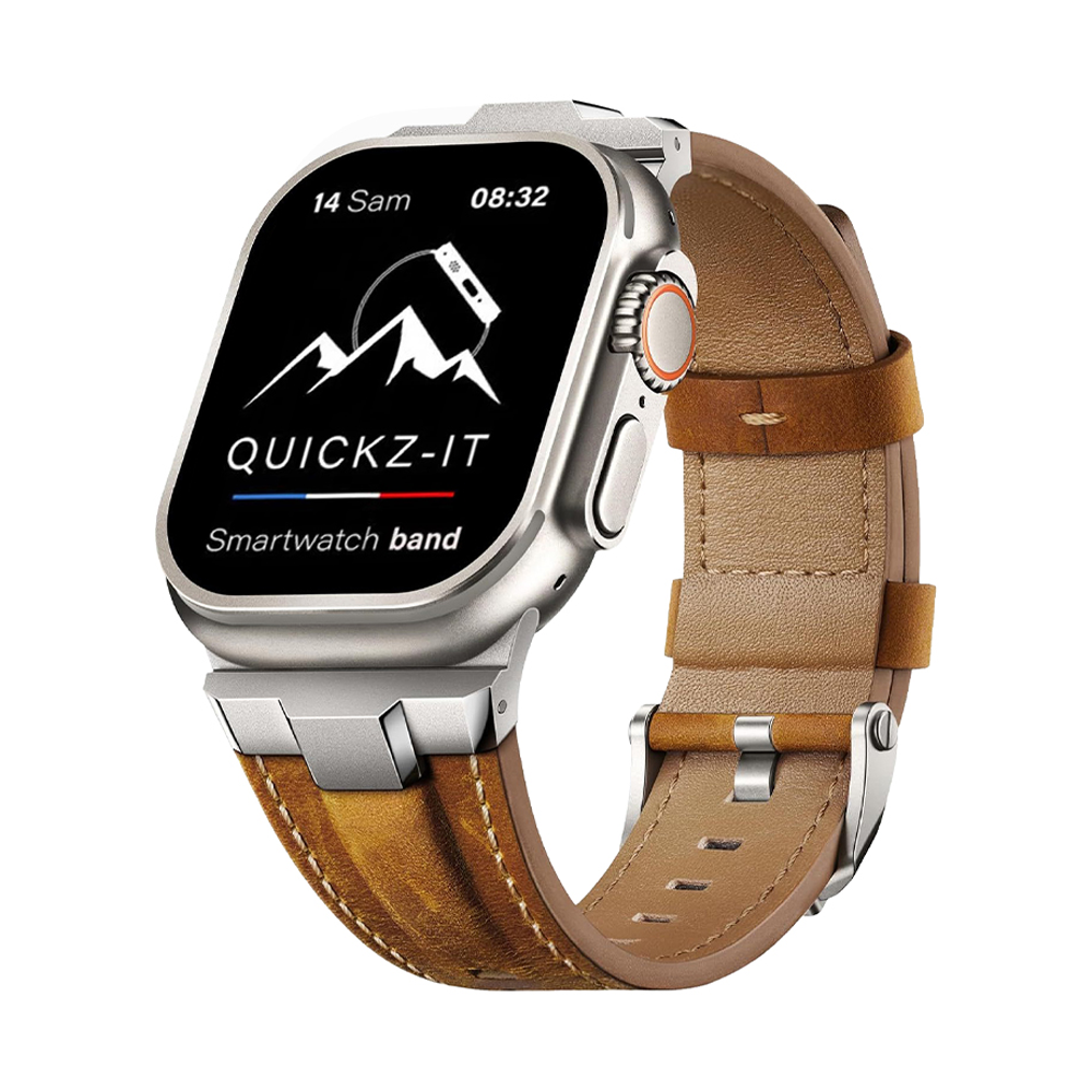 Legend | Leather & Titanium Band