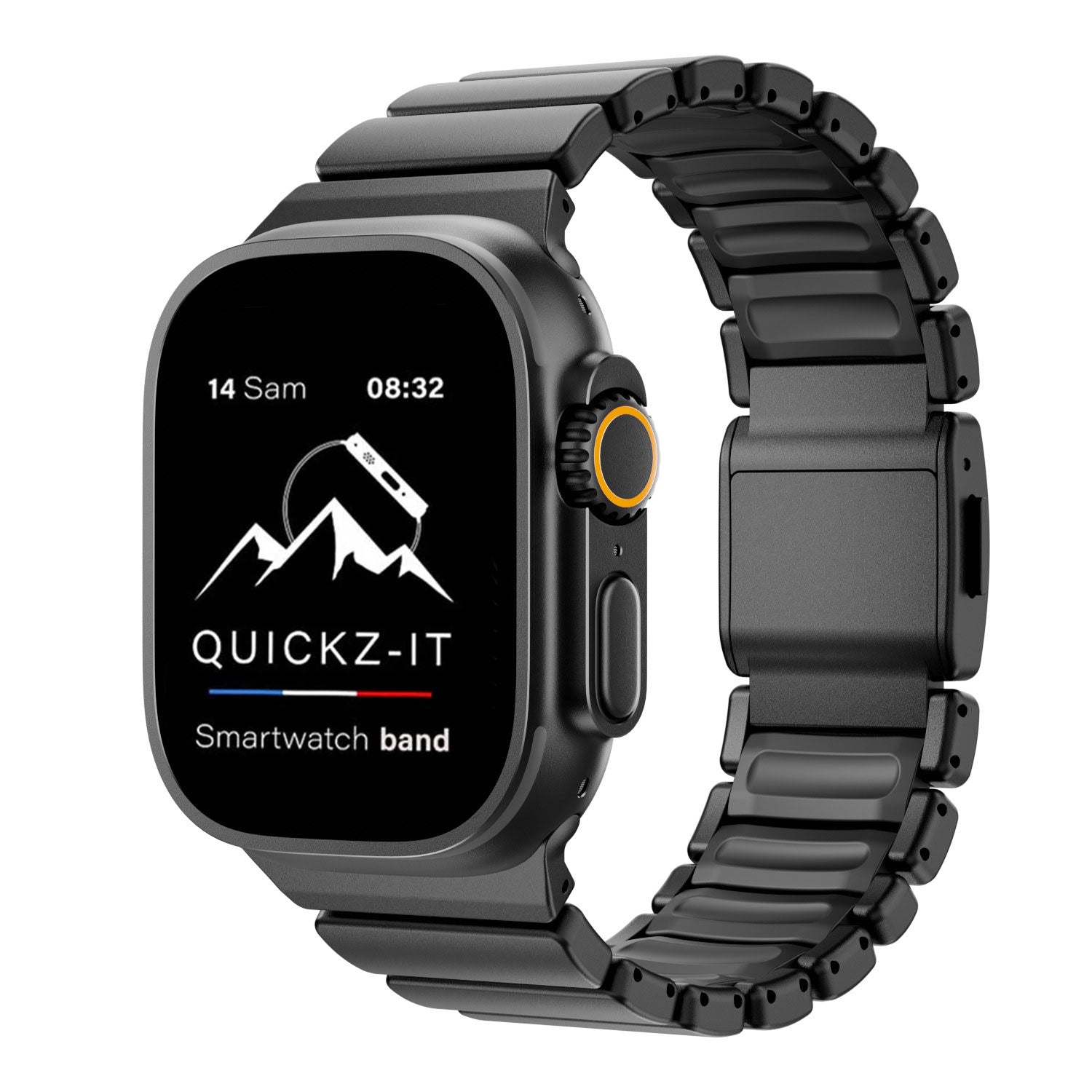 Hybrid | Sporty Stainless Steel Band