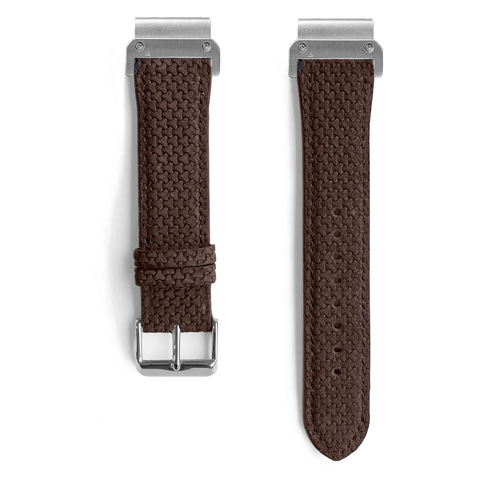 Graphite | Textured Genuine Leather Band (22mm)