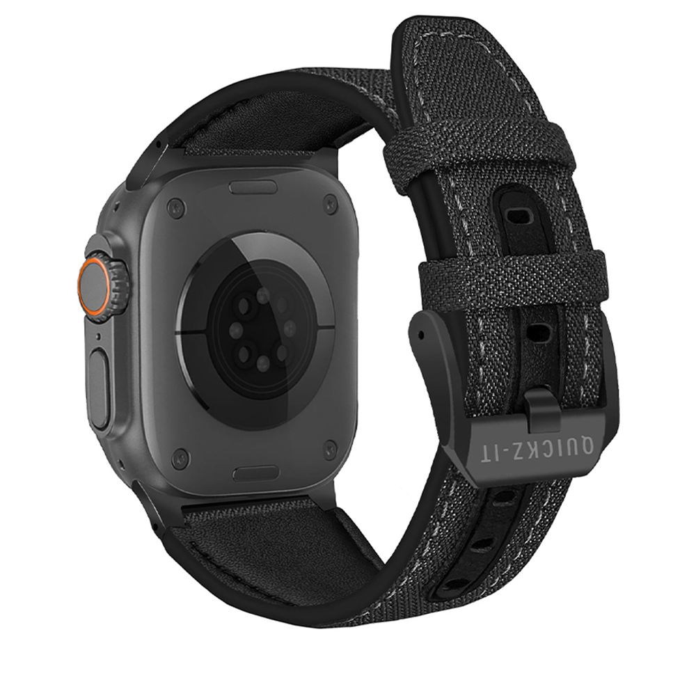 Crossgrain | Leather & Nylon Band