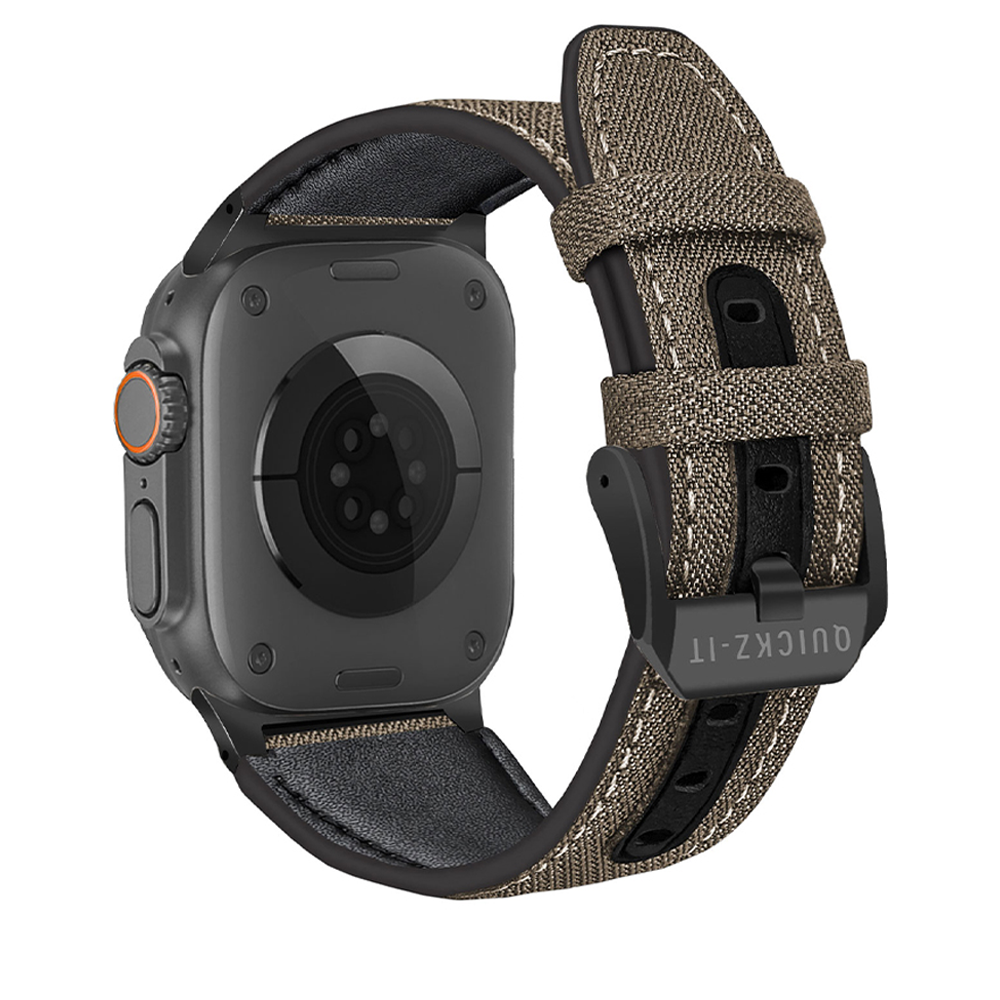 Crossgrain | Leather & Nylon Band