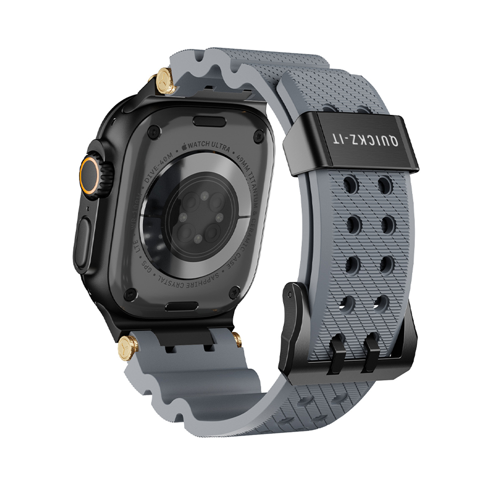 Graal | Gold-Plated Silicone Band