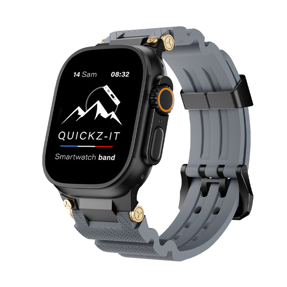 Graal | Gold-Plated Silicone Band