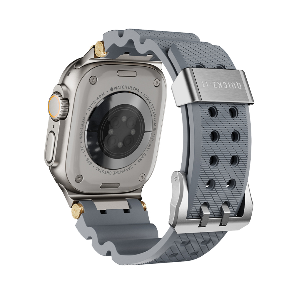 Graal | Gold-Plated Silicone Band