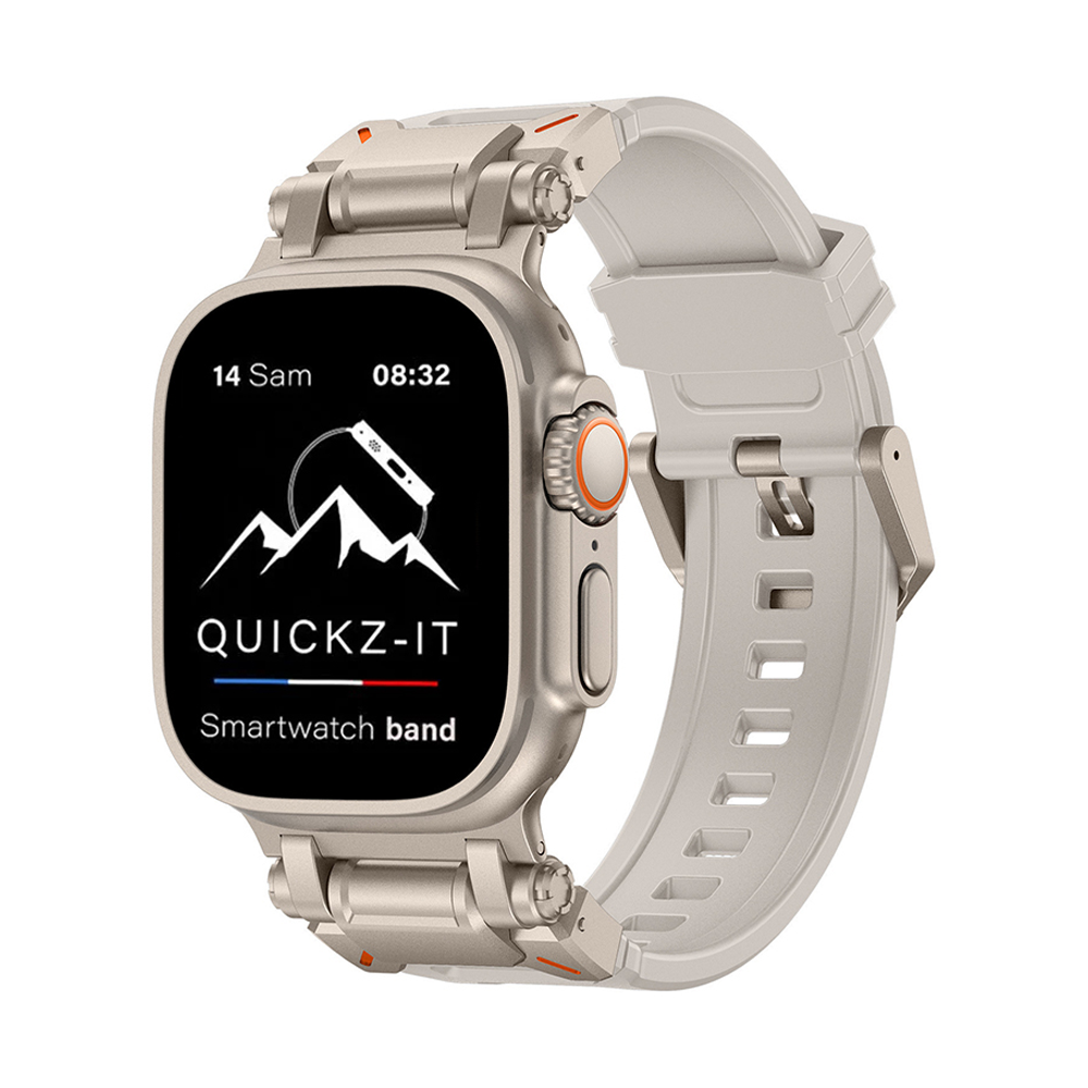 Aegis | Titanium Silicone Band