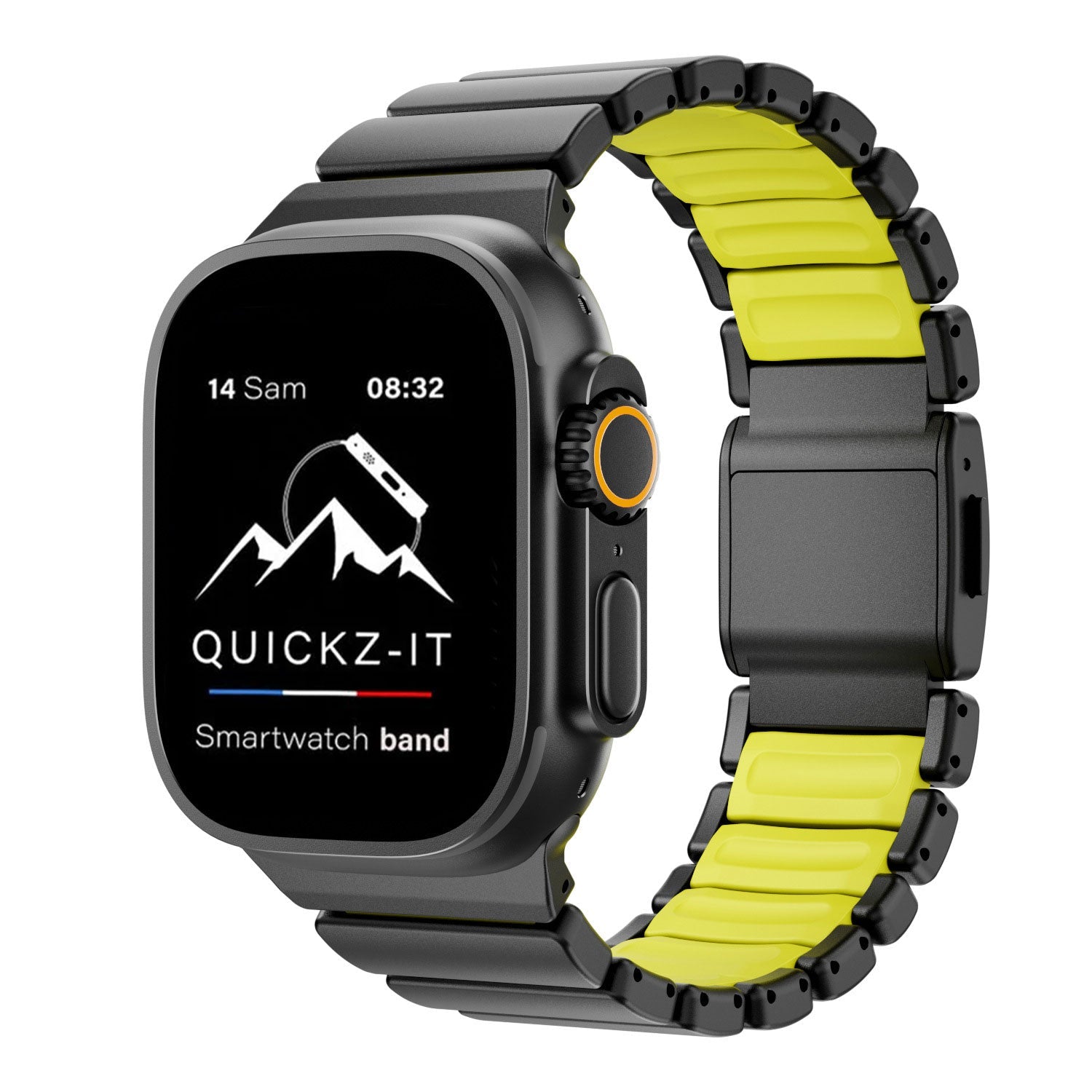 Hybrid | Sporty Stainless Steel Band