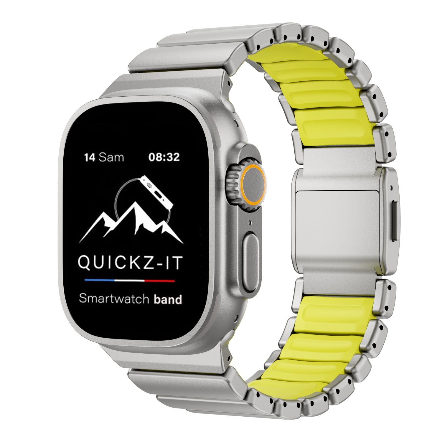 Hybrid | Sporty Stainless Steel Band