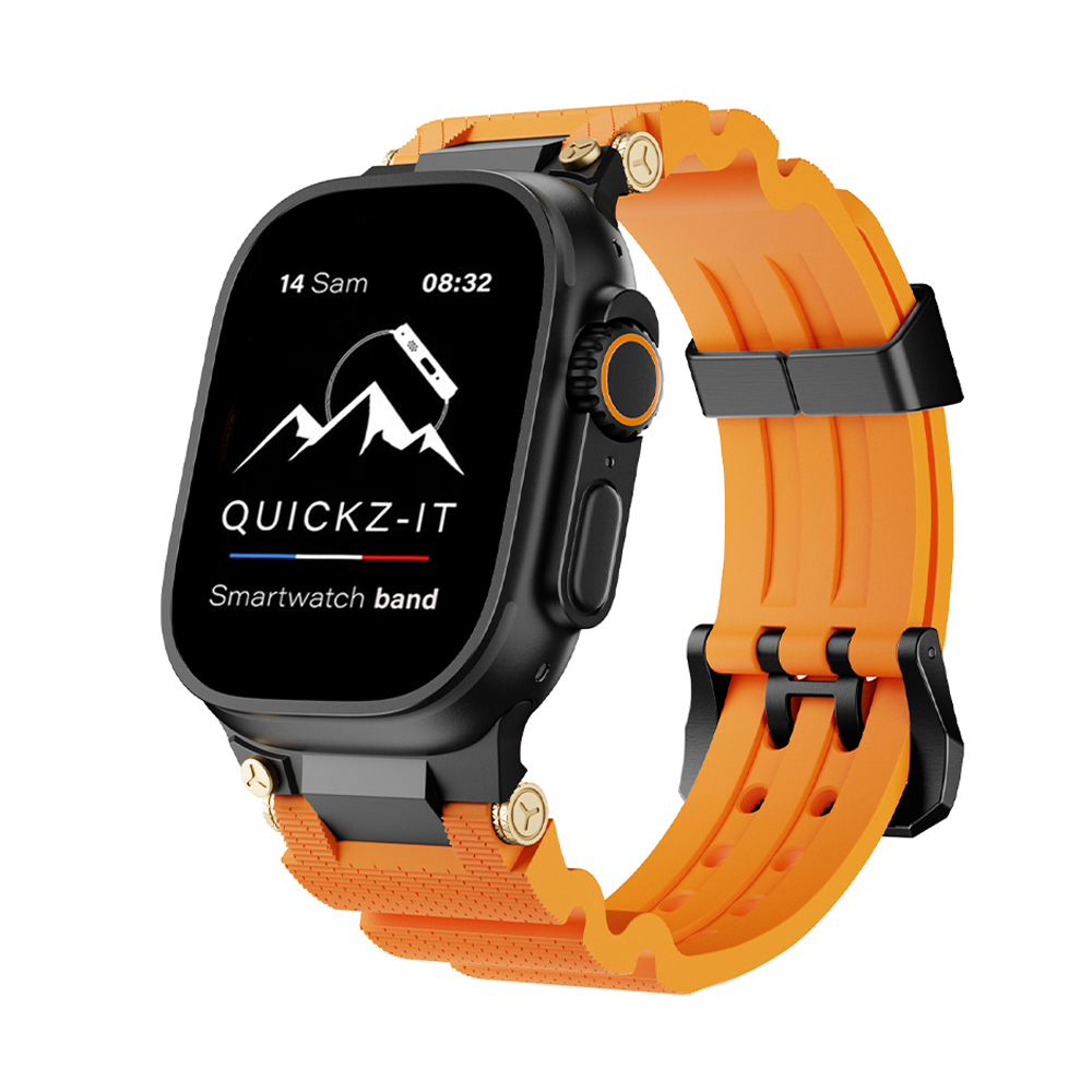Graal | Gold-Plated Silicone Band
