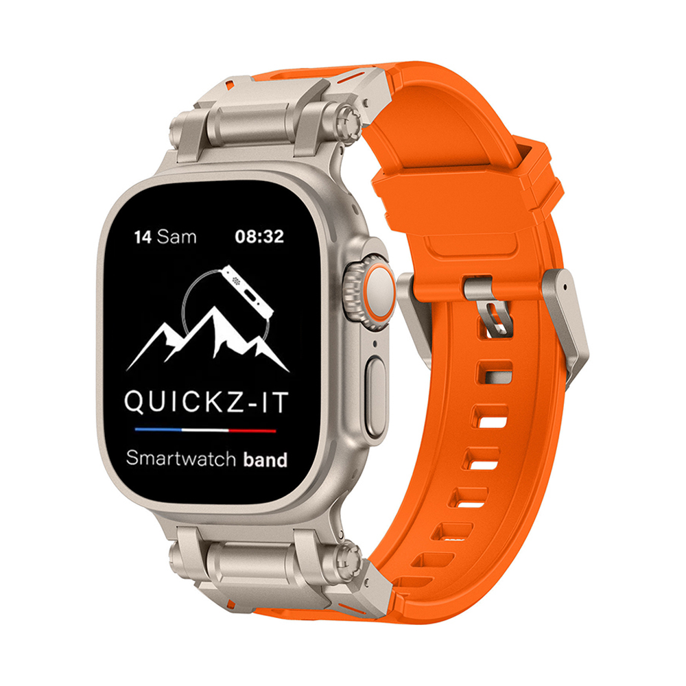 Aegis | Titanium Silicone Band