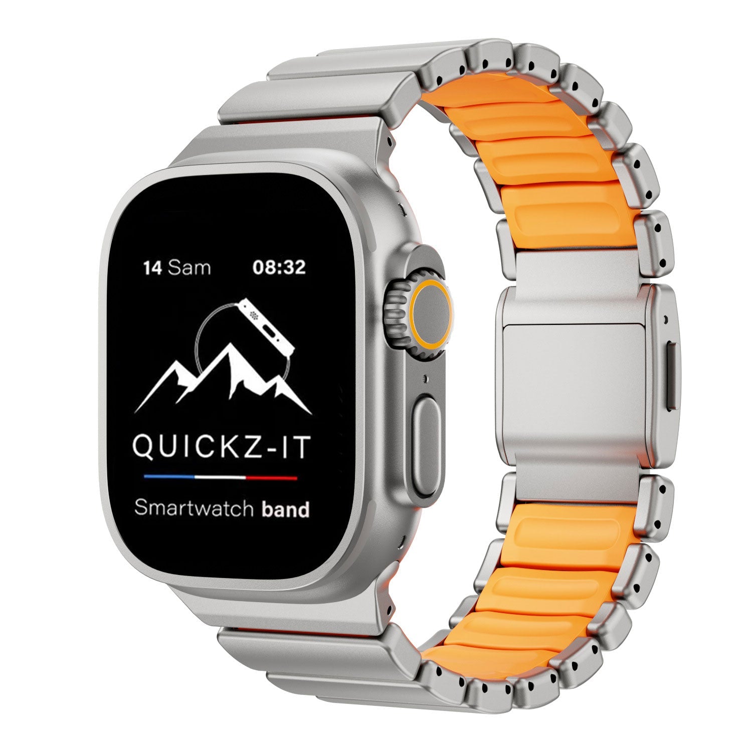 Hybrid | Sporty Stainless Steel Band