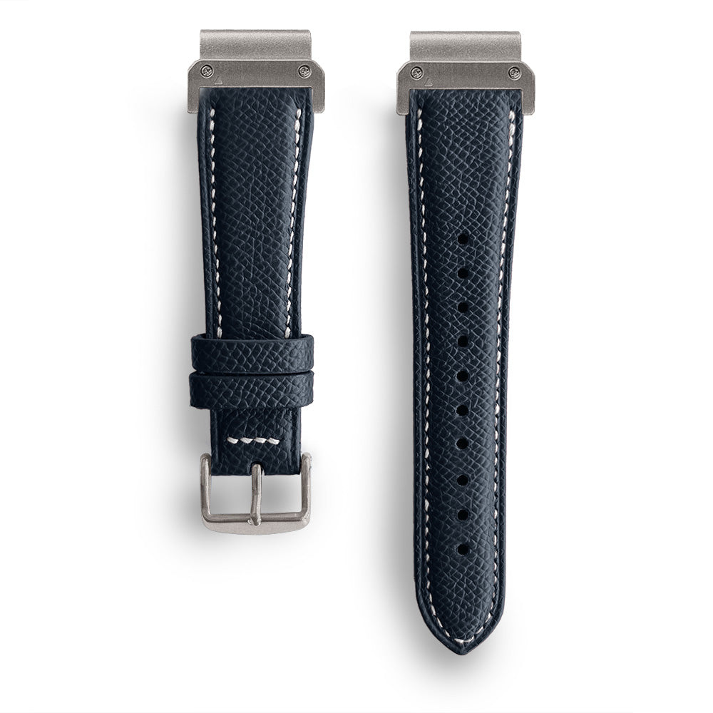 Chromatique | Pebbled Genuine Leather Band (22mm)