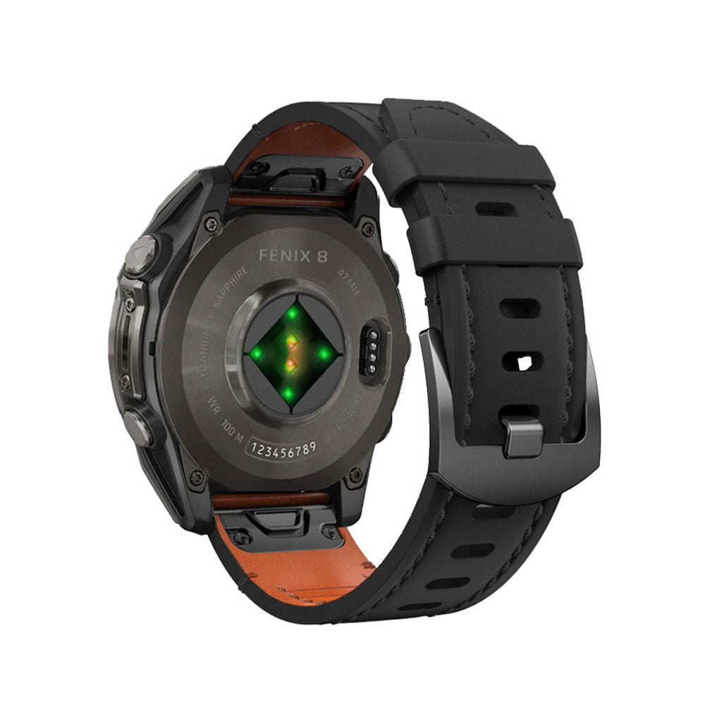 Quick-Fit Band | 22mm (Leather de vache) - 2 colors