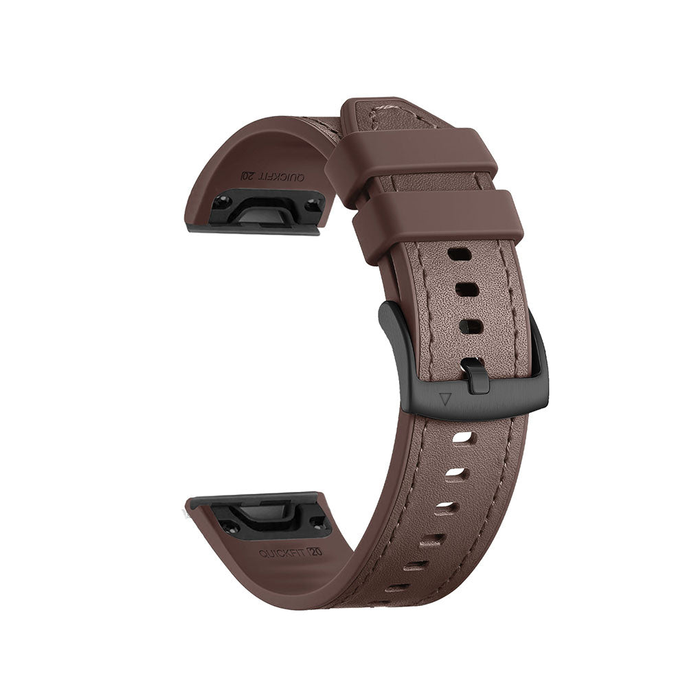 Quick-Fit Band | 20mm (Leather hybride) - 4 colors