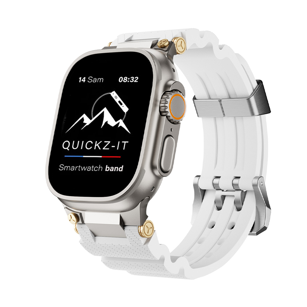 Graal | Gold-Plated Silicone Band